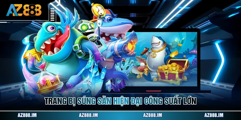 Trang bị súng săn hiện đại công suất lớn